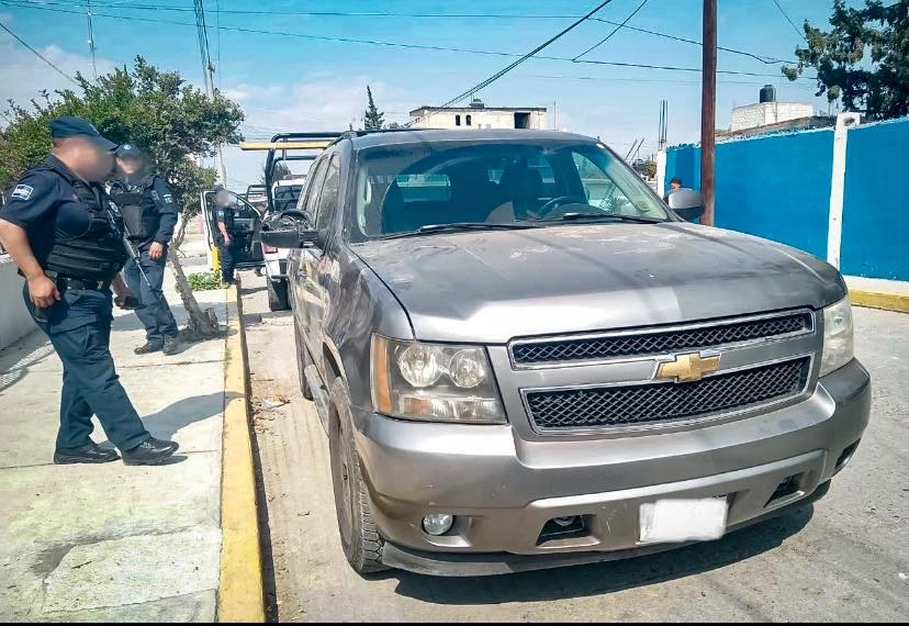 Robo de camioneta Chevrolet Tahoe en Tula Hidalgo