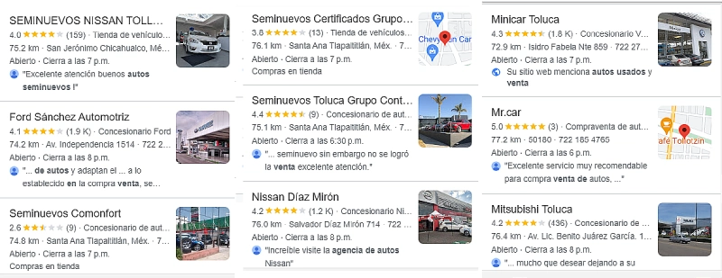 Seminuevos en venta en Toluca