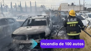Esto pasó en Aguascalientes: 100 autos Incendiados